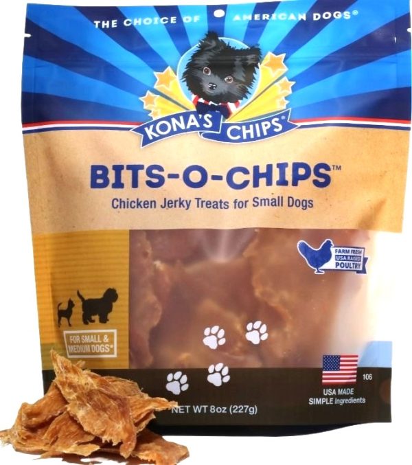 Bits-O-Chips small chicken jerky pieces for dogs