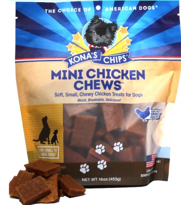 Mini-Chicken Chews soft dog treats