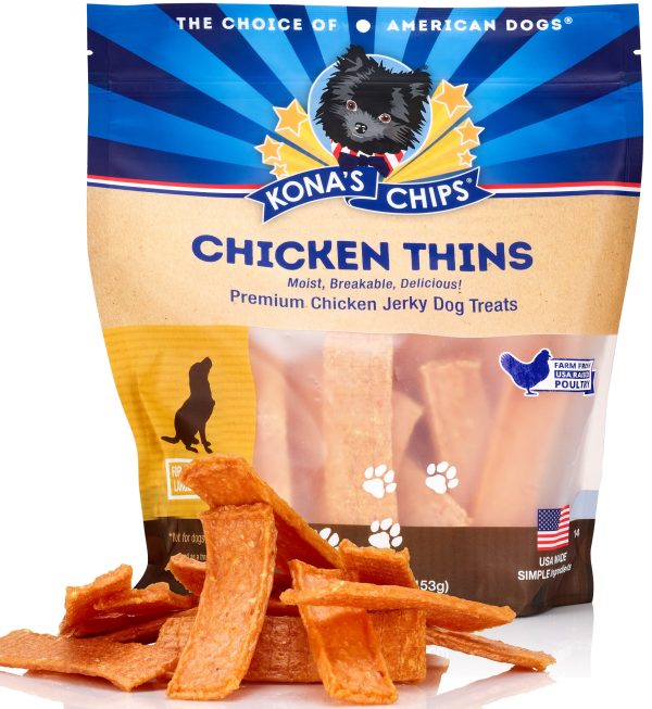 Chicken Thins dog treats